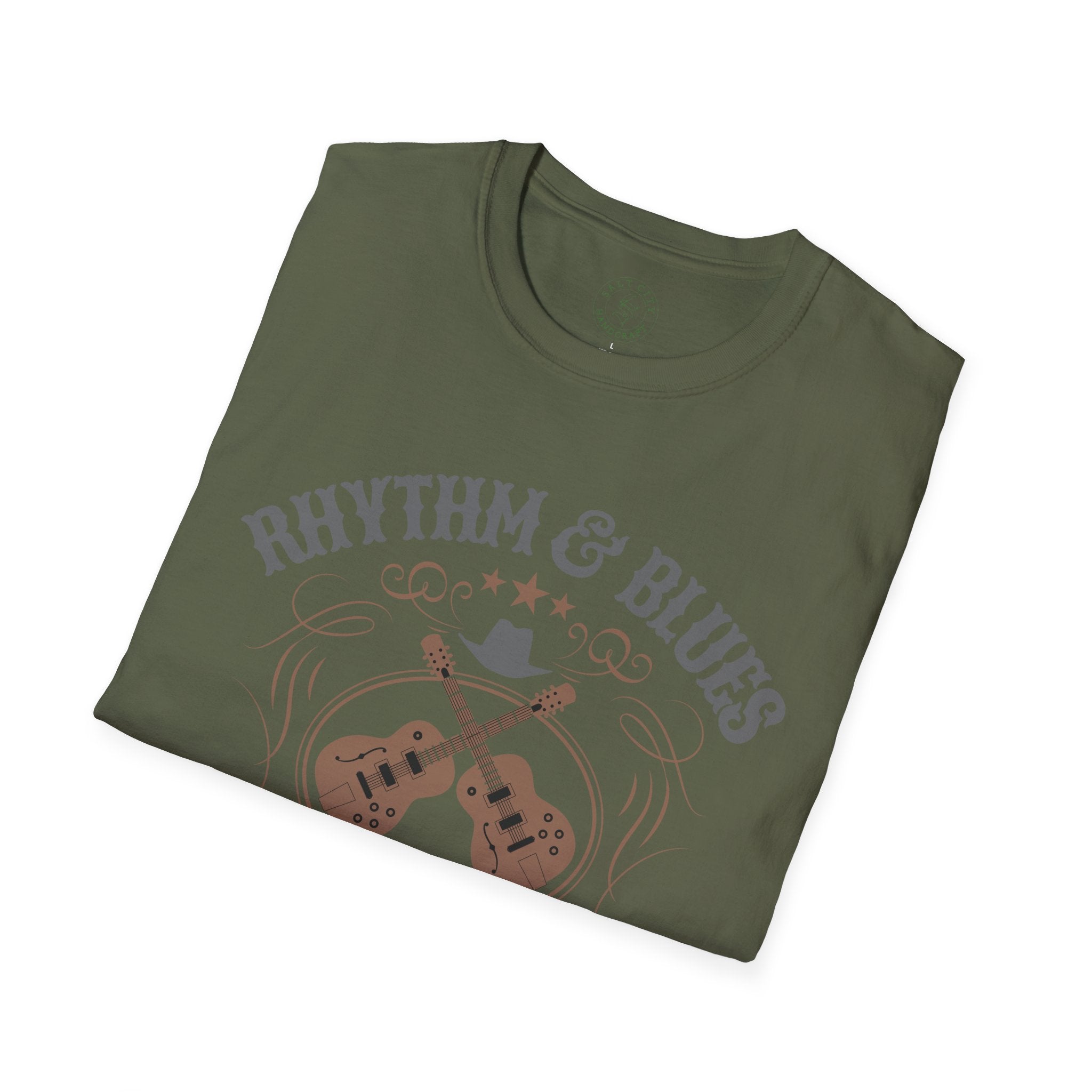 Rhythm & Blues Music of the Soul T-Shirt | Rock and Roll Guitar Design