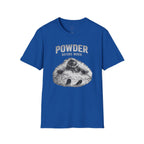Powder Before Work T-Shirt — Ski & Snowboard Powder Lover Tee