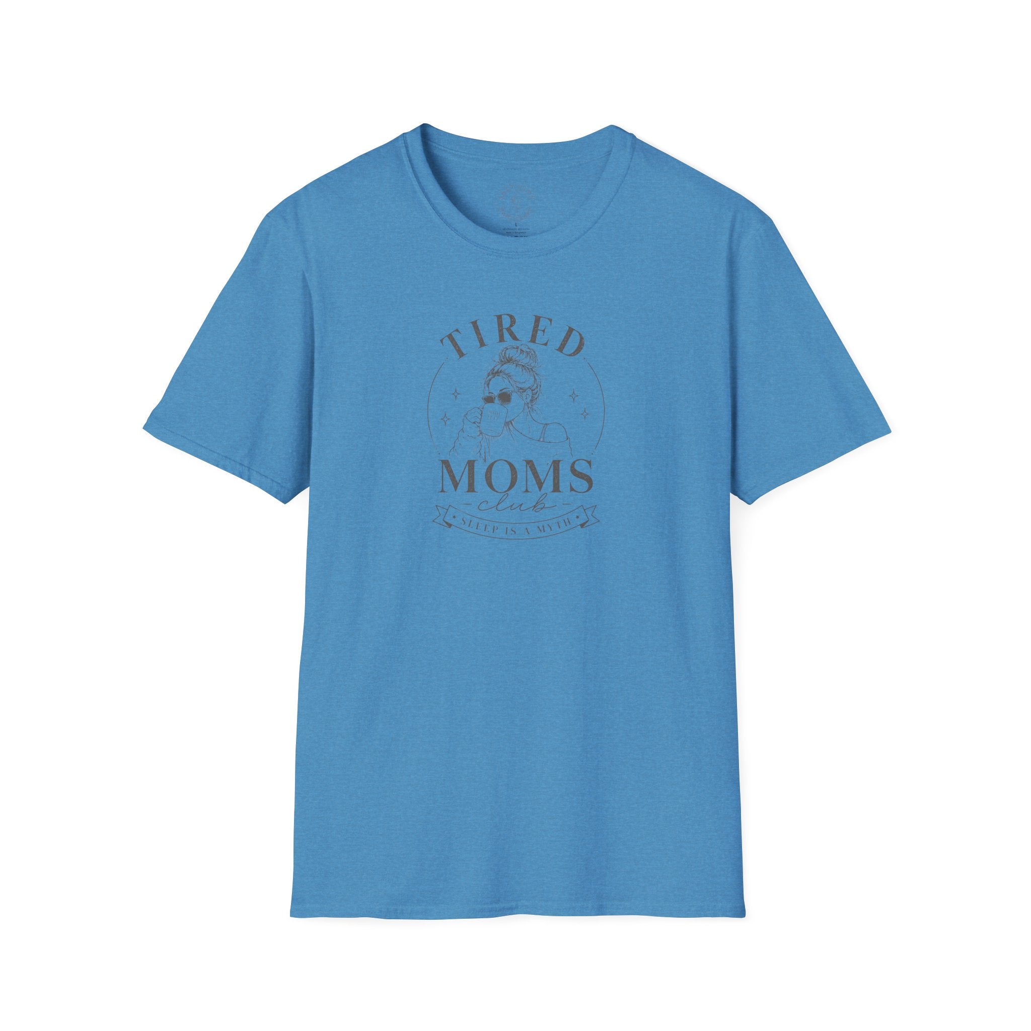 Tired Moms T-Shirt — 'Tired Moms' Graphic Tee for New & Busy Mothers
