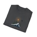 Backcountry Skier T-Shirt | Nature Minimalist Outdoor | Sunset Skier