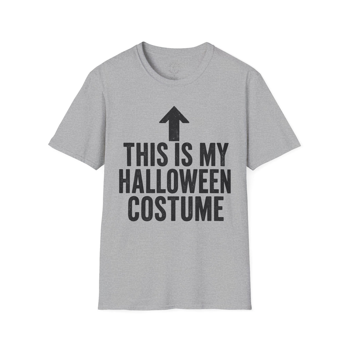 This Is My Halloween Costume T-Shirt — Funny Arrow Graphic Tee for Halloween