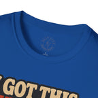 I Got This, I’ve Been to a Gym Before T-Shirt — Funny Retro Workout Tee for Gym-Goers