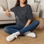 Dandelion & Butterflies T-Shirt — Whimsical Nature Graphic Tee