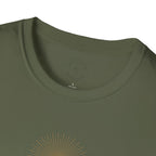 Backcountry Skier T-Shirt | Nature Minimalist Outdoor | Sunset Skier