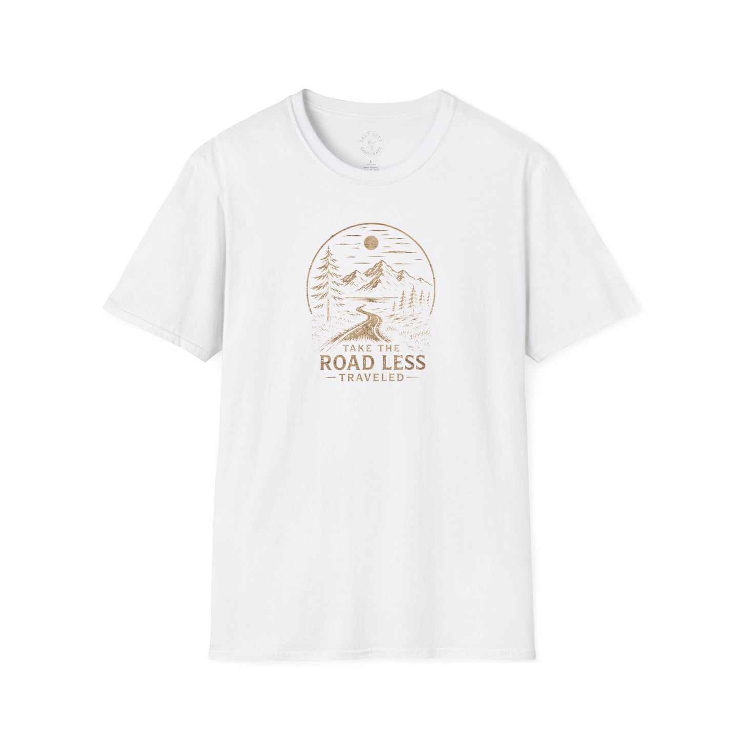 Road Less Traveled Mountain T‑Shirt — 'Take the Road Less' Adventure Tee