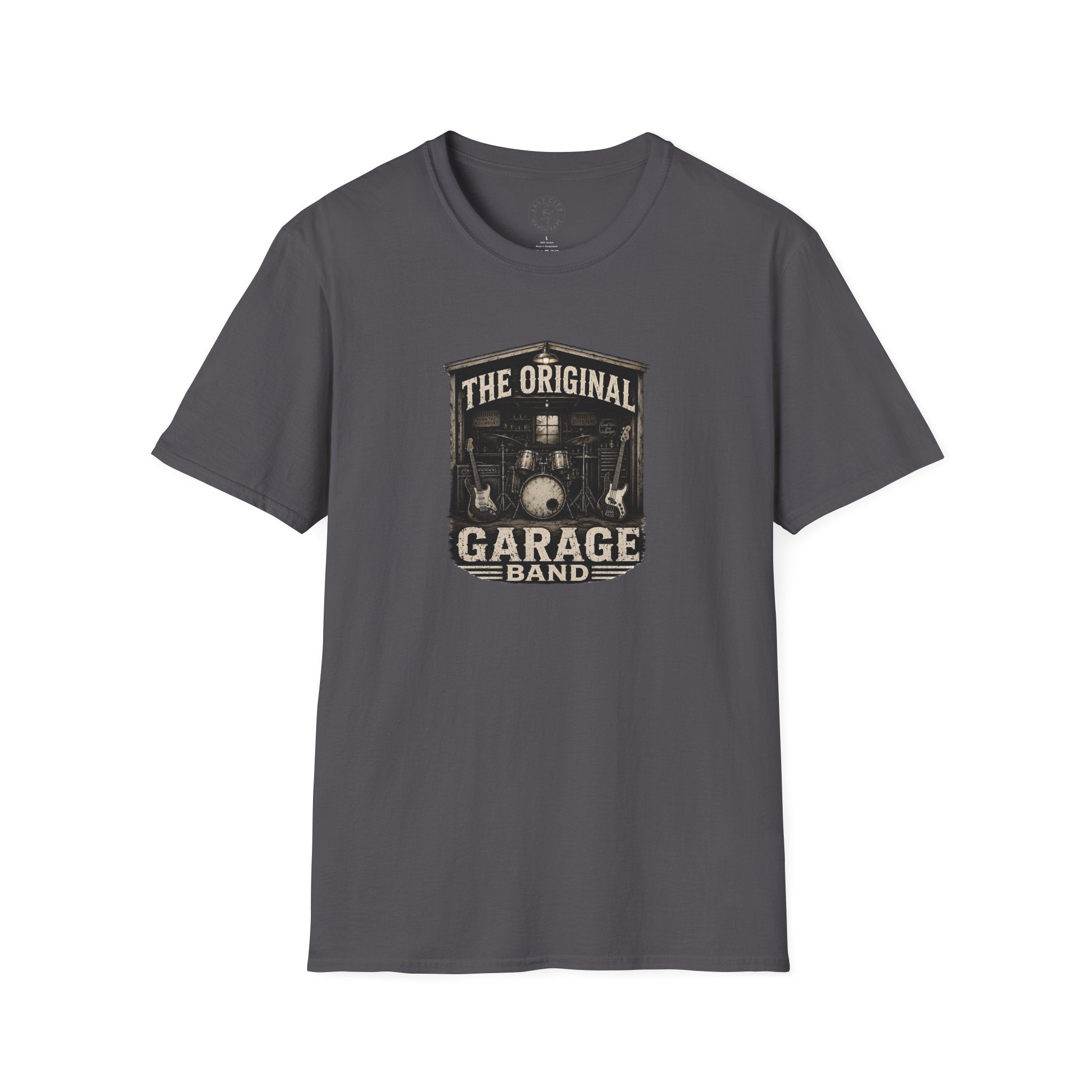Garage Band T-Shirt — "The Original Garage" Retro Music Tee