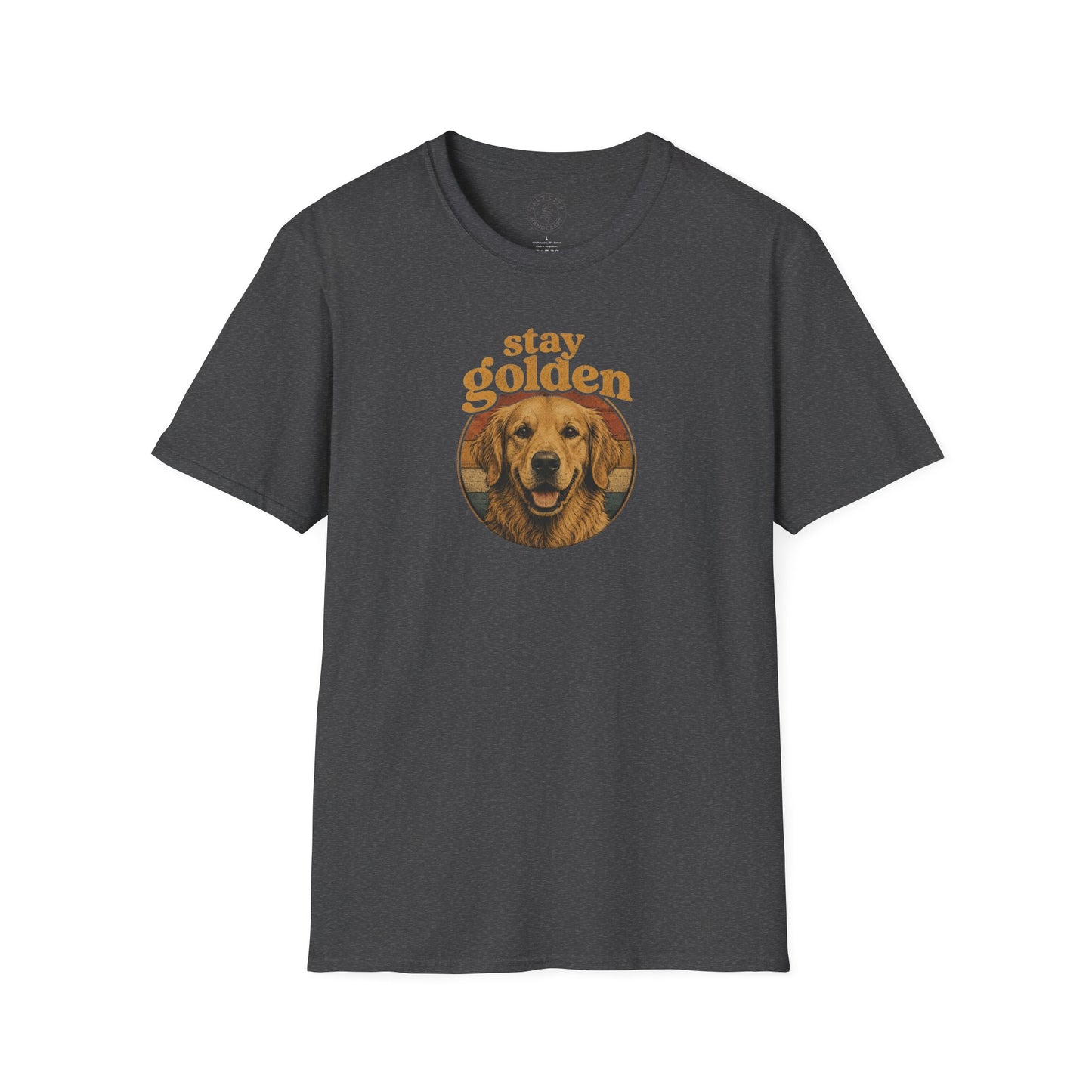 Stay Golden Golden Retriever T-Shirt — Cute Dog Lover Tee