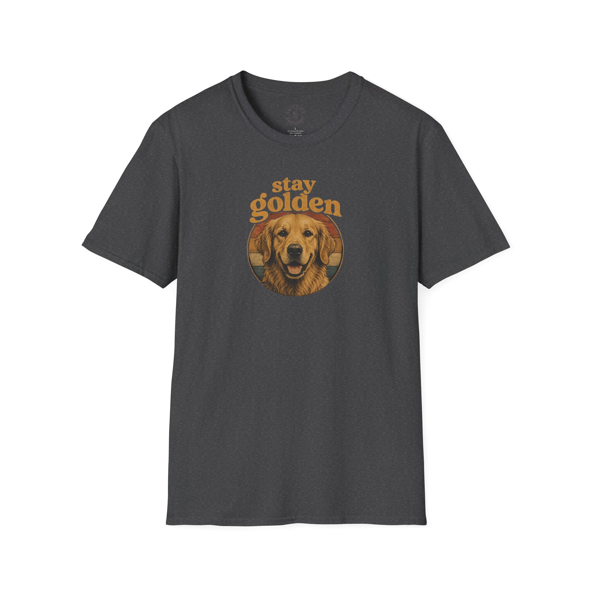 Stay Golden Golden Retriever T-Shirt — Cute Dog Lover Tee