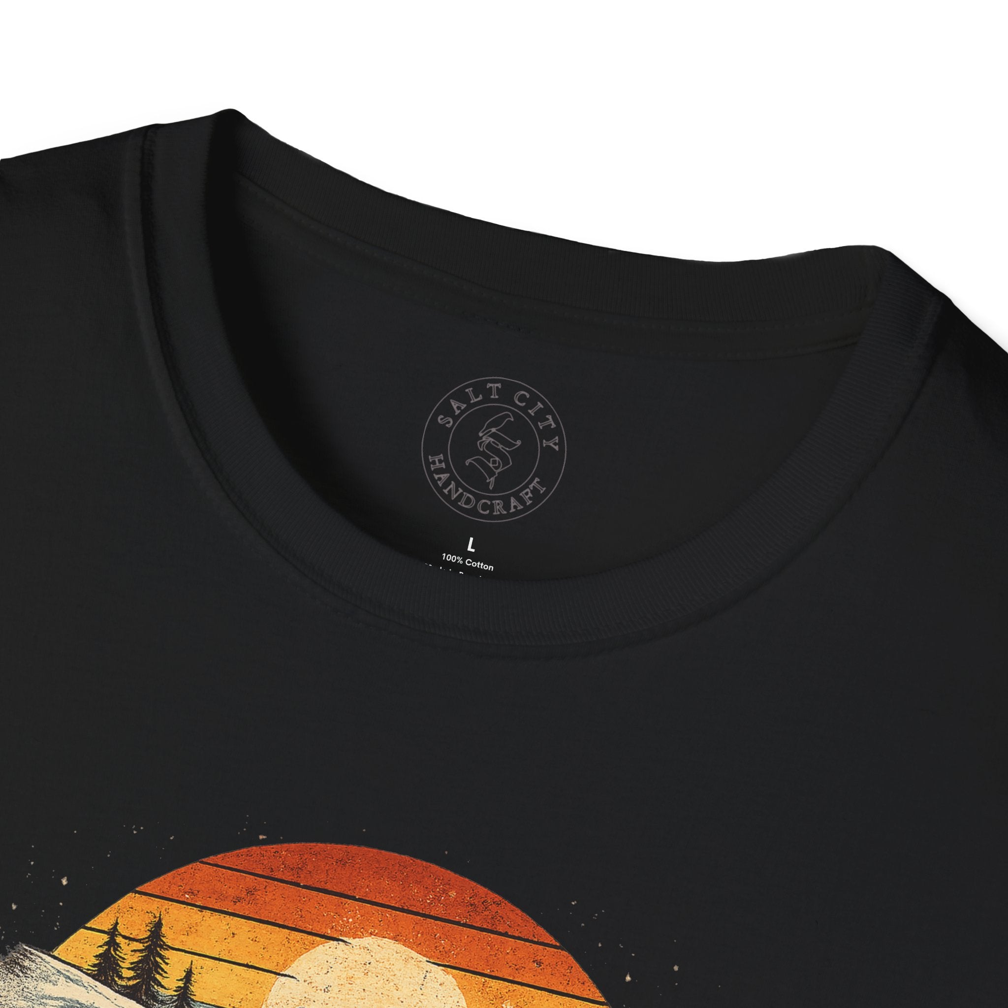 Yard Sale T-Shirt | Retro Mountain Ski Scene Graphic Tee | Ski Tee