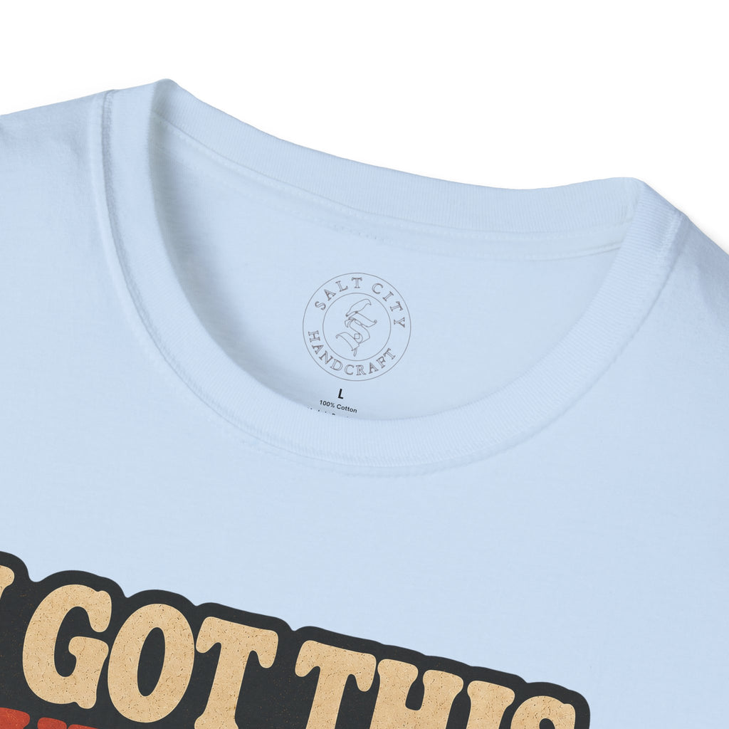 I Got This, I’ve Been to a Gym Before T-Shirt — Funny Retro Workout Tee for Gym-Goers