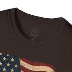 Patriotic Eagle T‑Shirt | American Flag Bald Eagle Graphic Tee