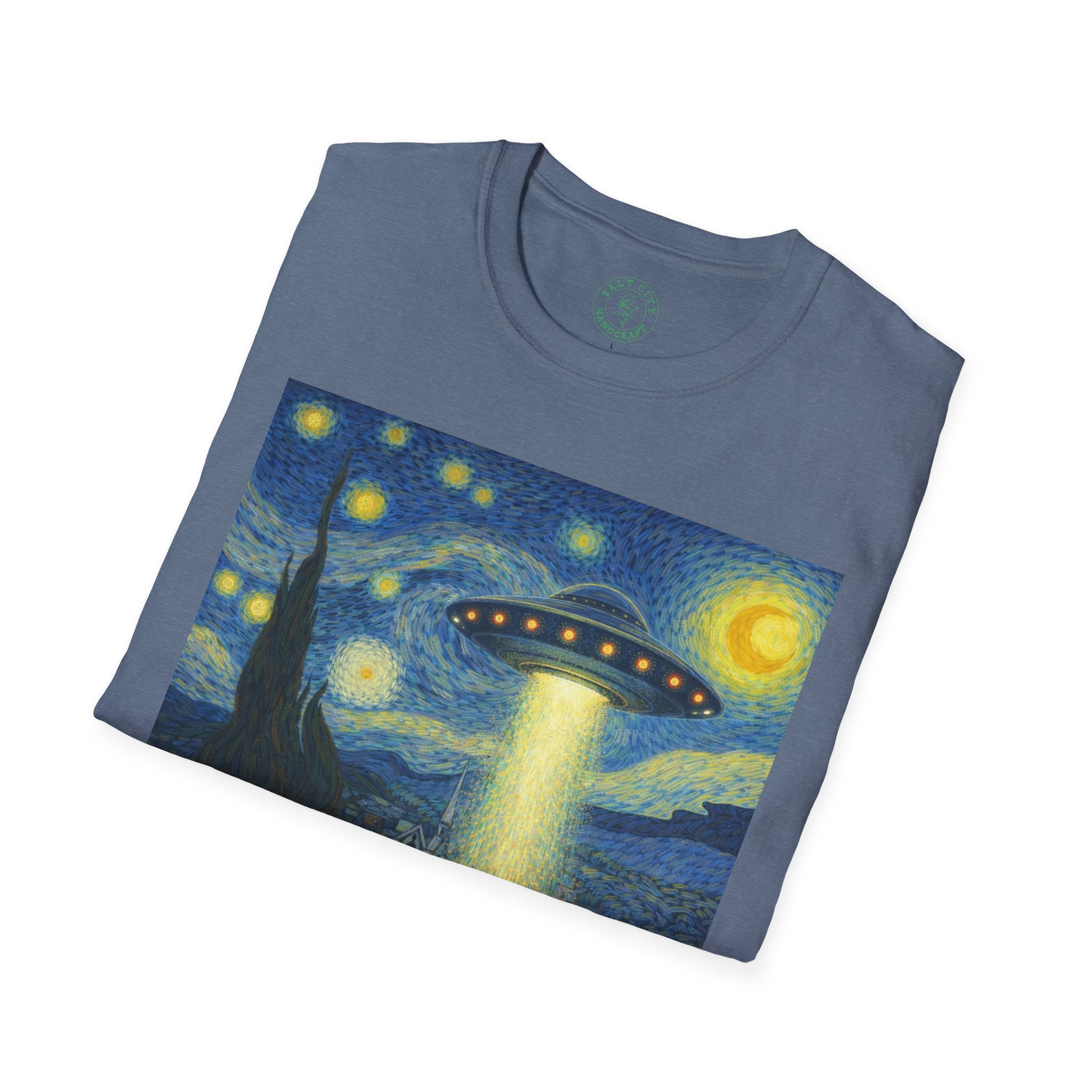 Classic Painting UFO | Starry Night | UFO Shirt