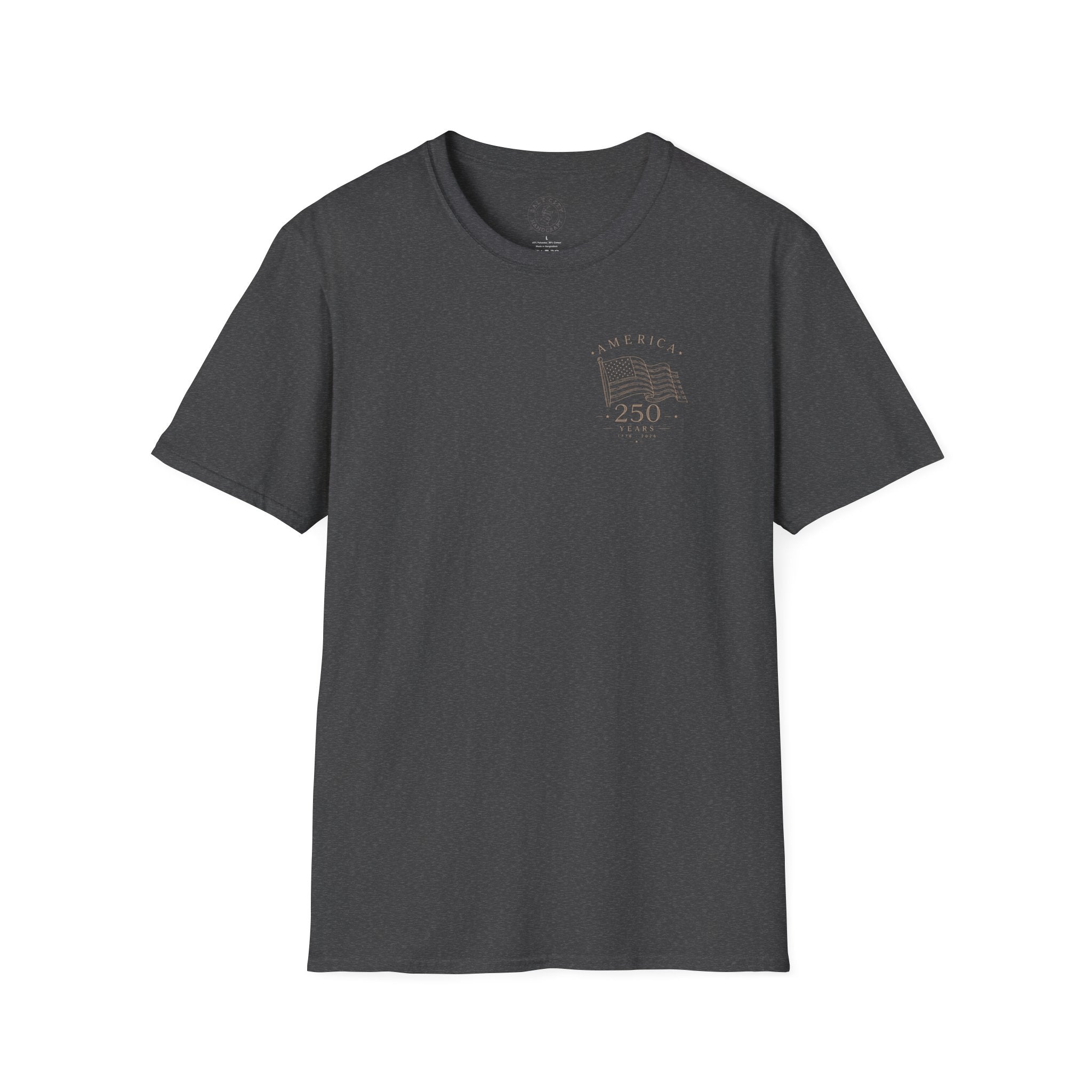 America 250 Years Commemorative T-Shirt | Minimal Patriotic Tee