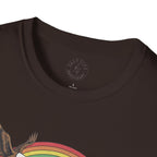 This Is Prolly My Awesomest T-Shirt — Funny Retro Rainbow Animal Graphic Tee