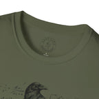 Raven Skull Graphic Tee | Skull T-Shirt | Raven Tee