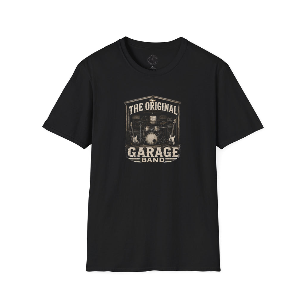 Garage Band T-Shirt — "The Original Garage" Retro Music Tee