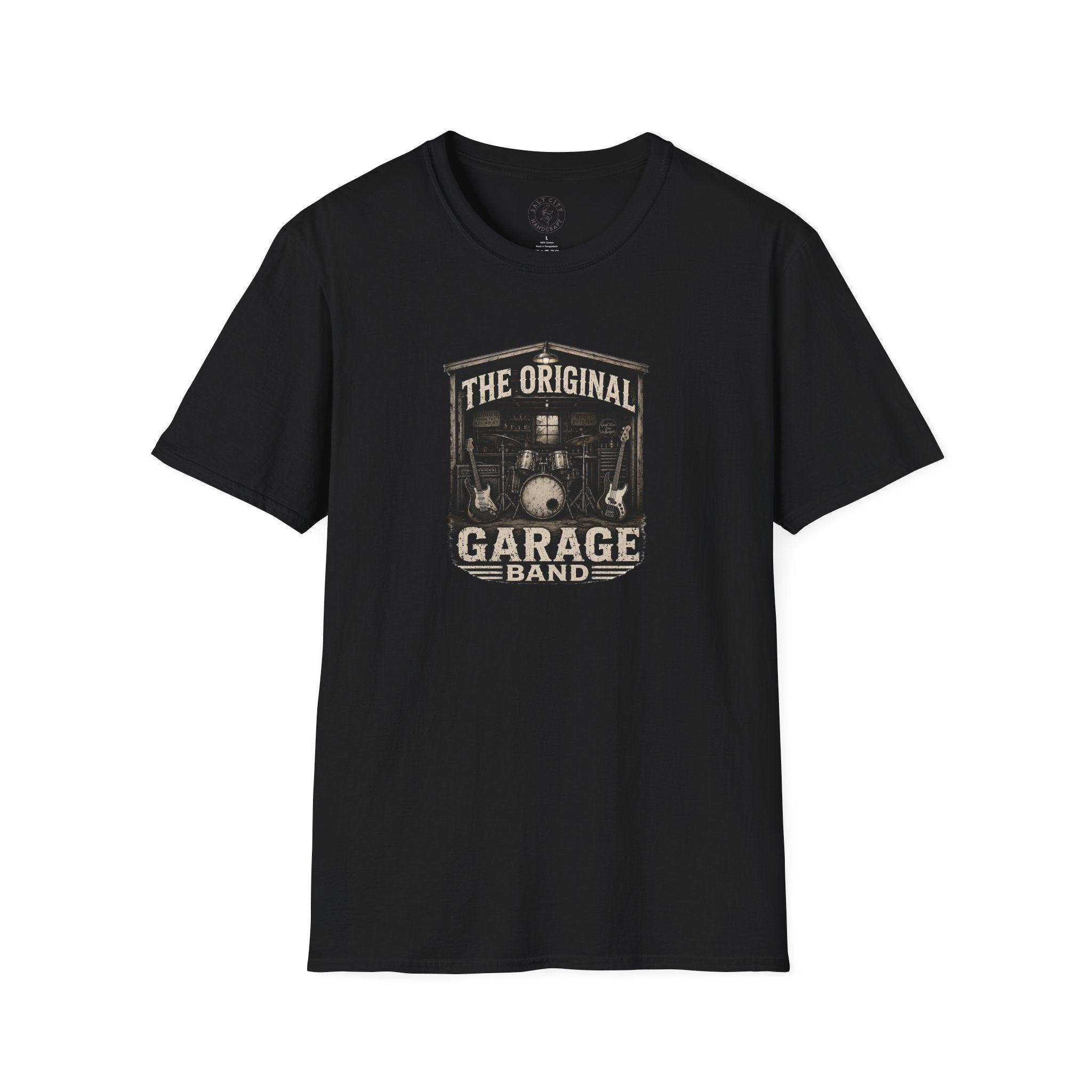 Garage Band T-Shirt — "The Original Garage" Retro Music Tee