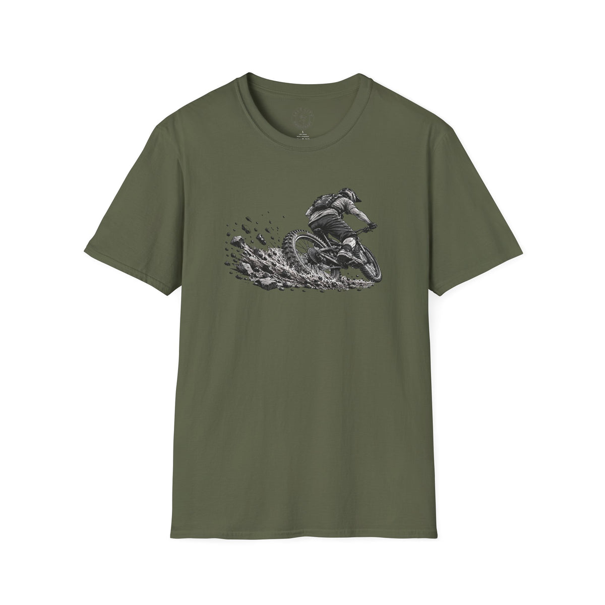 Unisex Mountain Bike Rider Dirt Tee