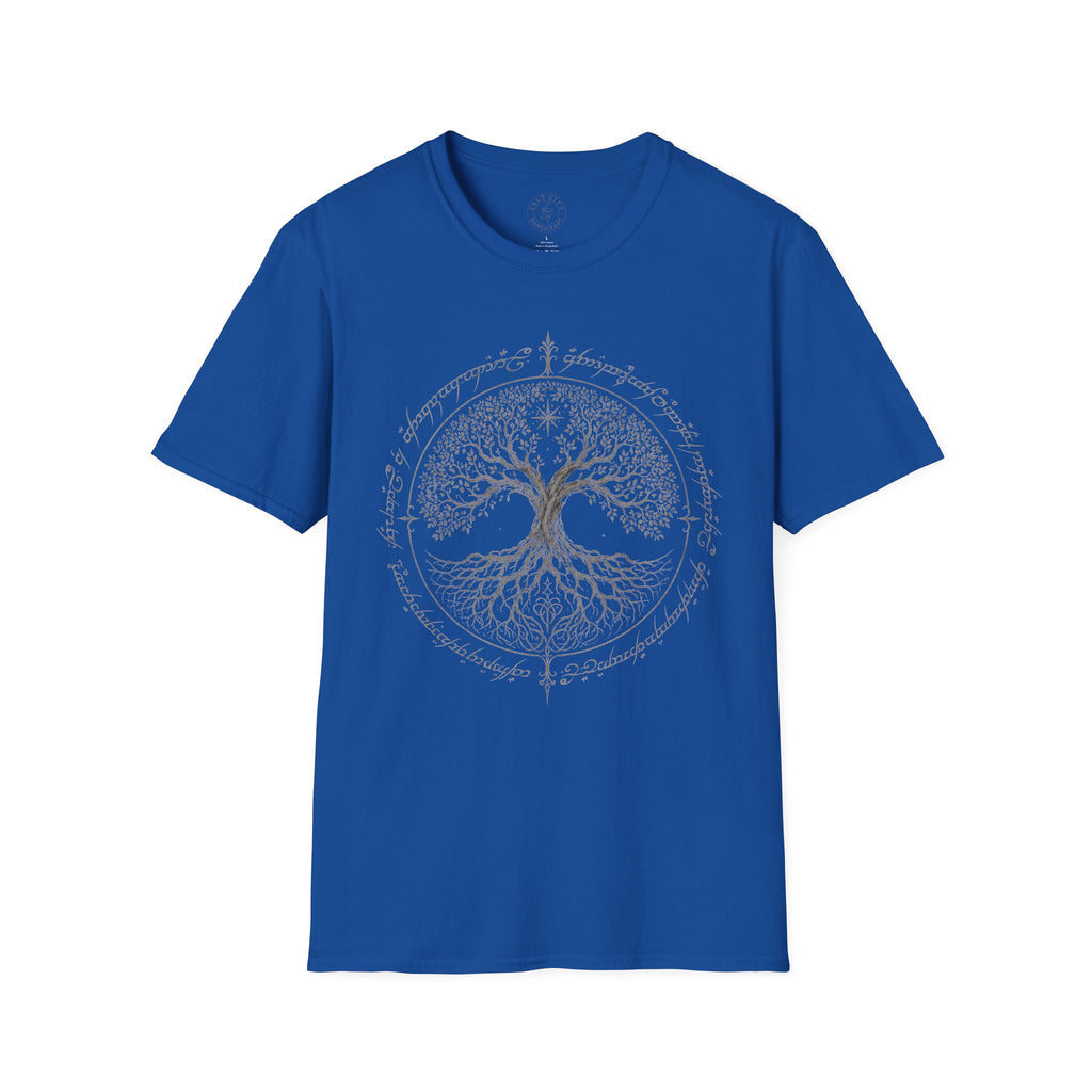 Tree of Life T-Shirt — Minimalist Mandala Design