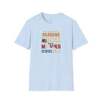 Books Unisex Softstyle T-Shirt | Funny Books And Movies Tee