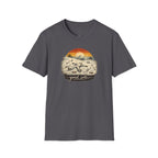 Yard Sale T-Shirt | Retro Mountain Ski Scene Graphic Tee | Ski Tee