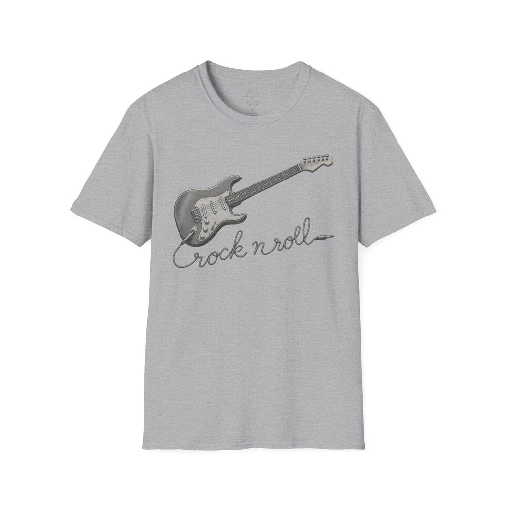 Guitar "Rock n Roll" T-Shirt – Vintage Electric Guitar Tee