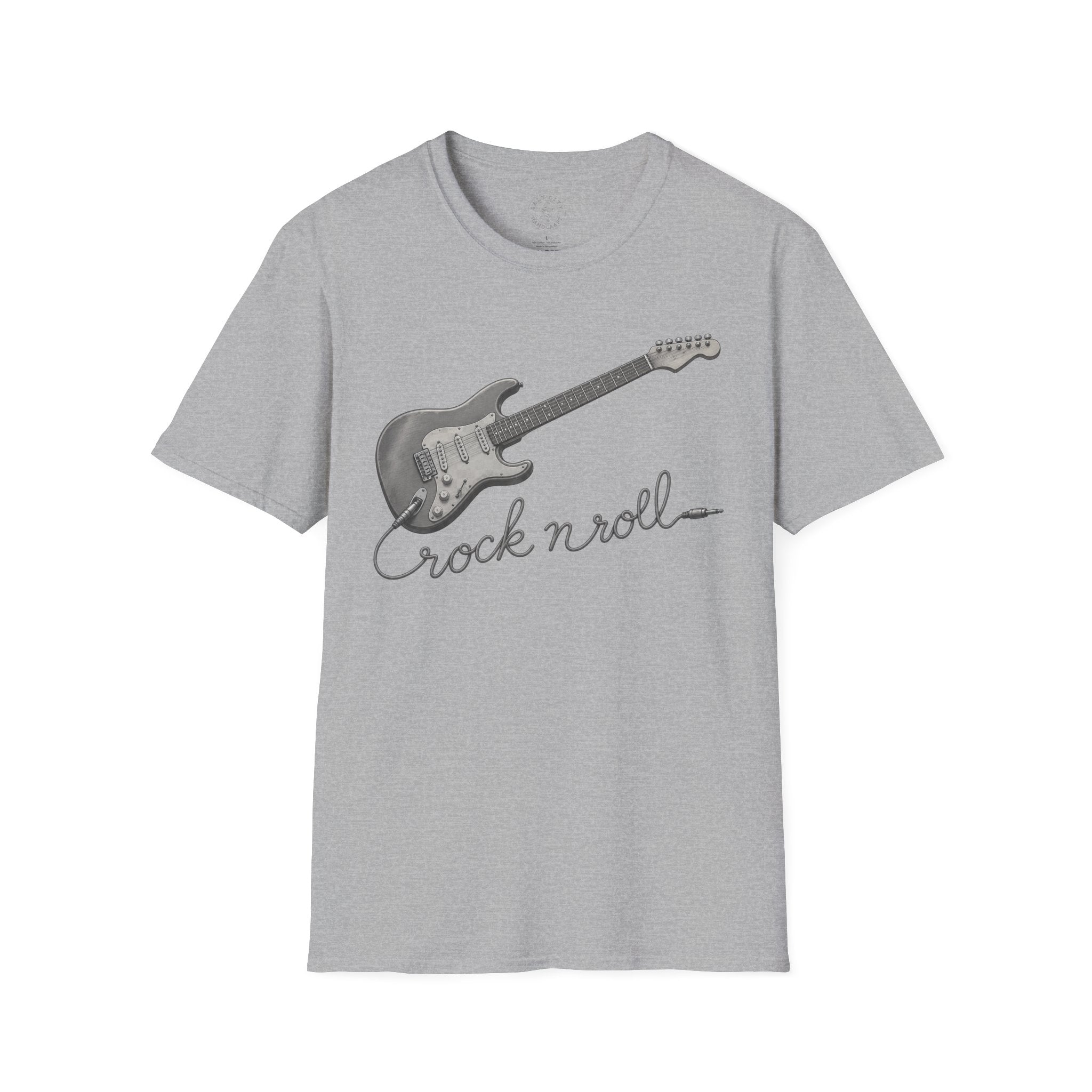 Guitar "Rock n Roll" T-Shirt – Vintage Electric Guitar Tee