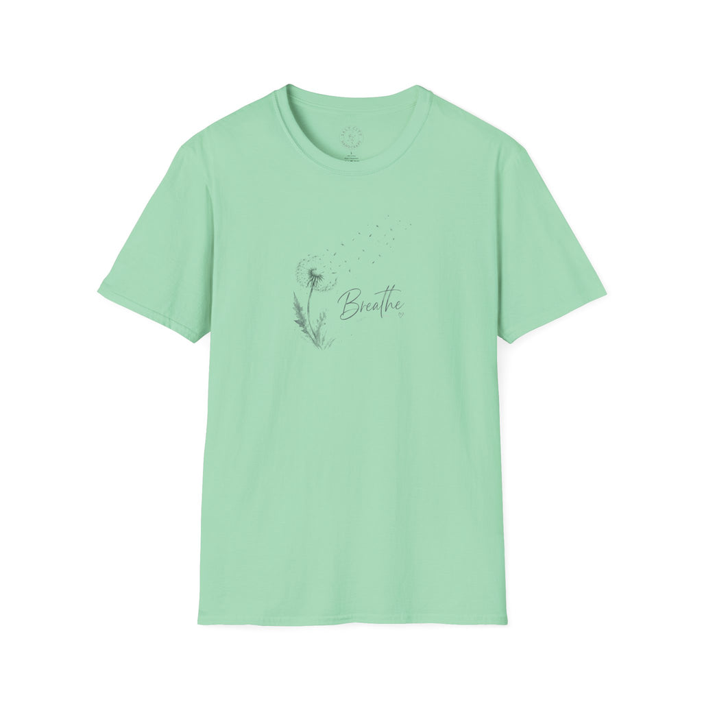 Breathe Dandelion T-Shirt — Minimal Relaxation Tee