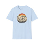 Yard Sale T-Shirt | Retro Mountain Ski Scene Graphic Tee | Ski Tee