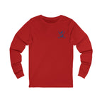 Golf Ball and Crossed Clubs Long Sleeve Tee | Golfing Logo | Birdie Golf