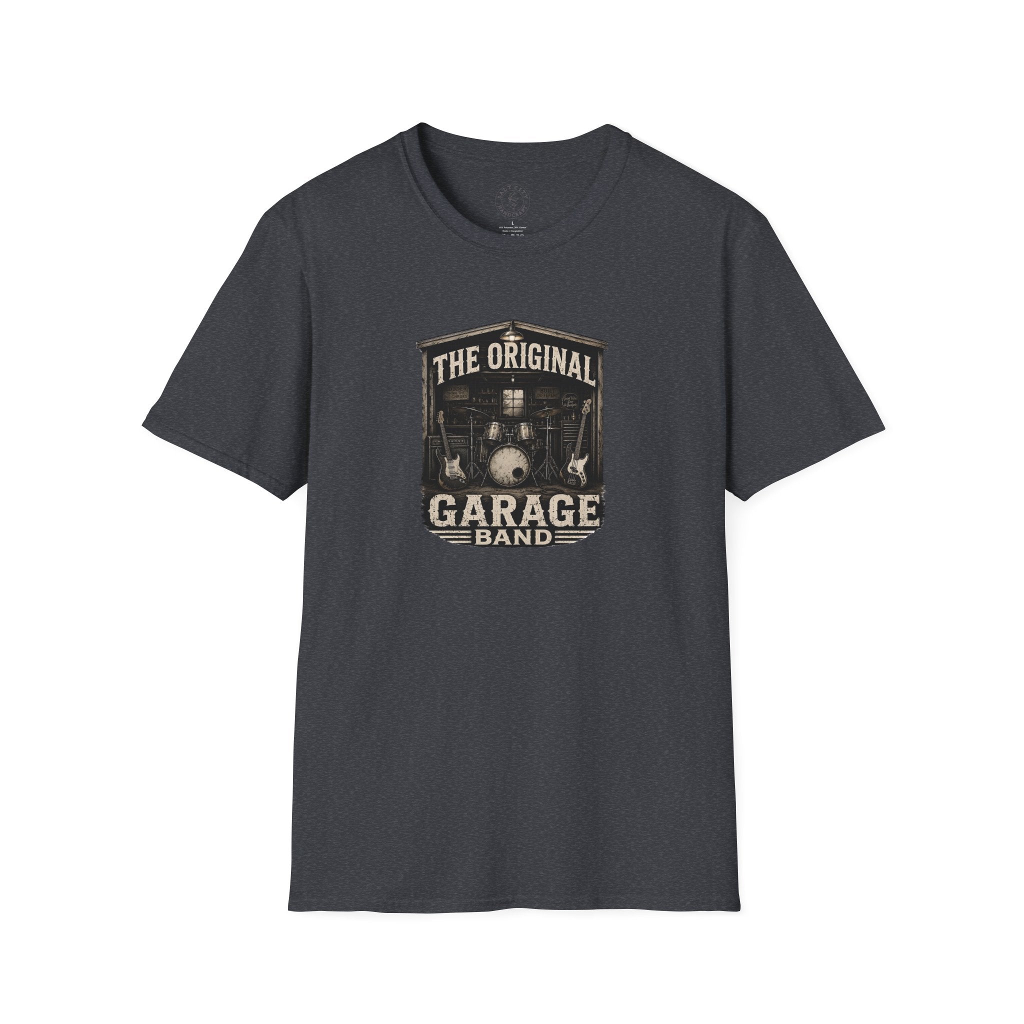 Garage Band T-Shirt — "The Original Garage" Retro Music Tee