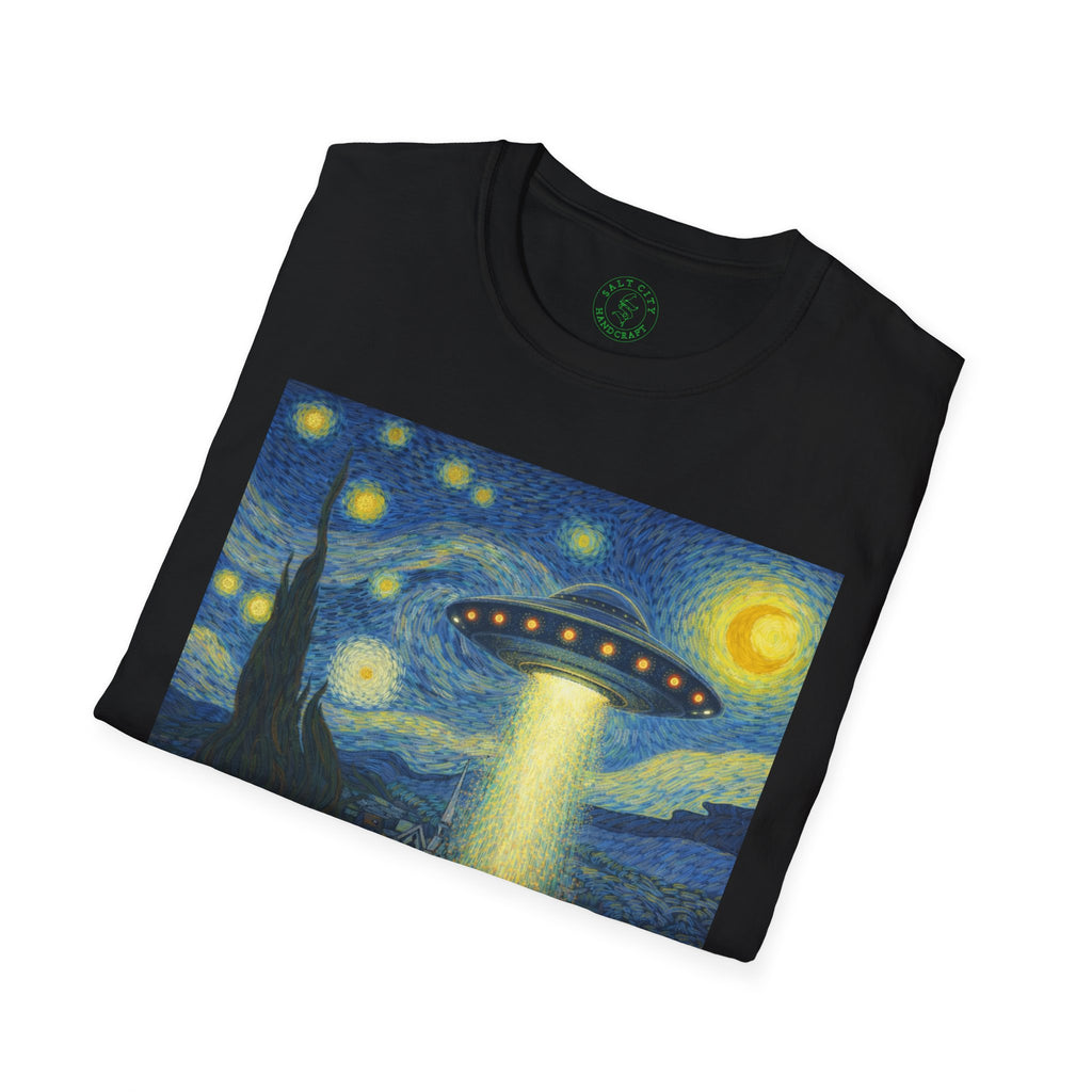 Classic Painting UFO | Starry Night | UFO Shirt