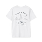 America 250 Years Commemorative T-Shirt | Minimal Patriotic Tee