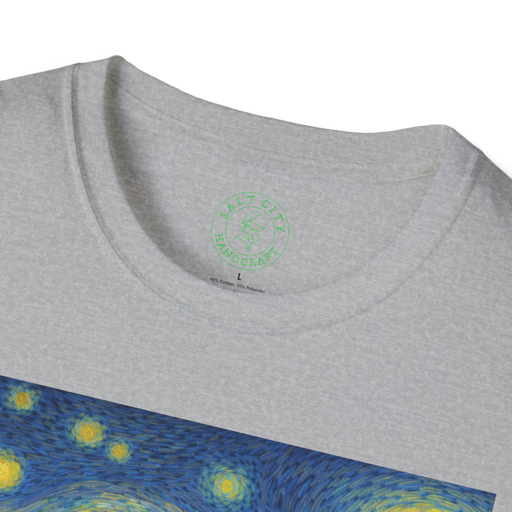 Classic Painting UFO | Starry Night | UFO Shirt