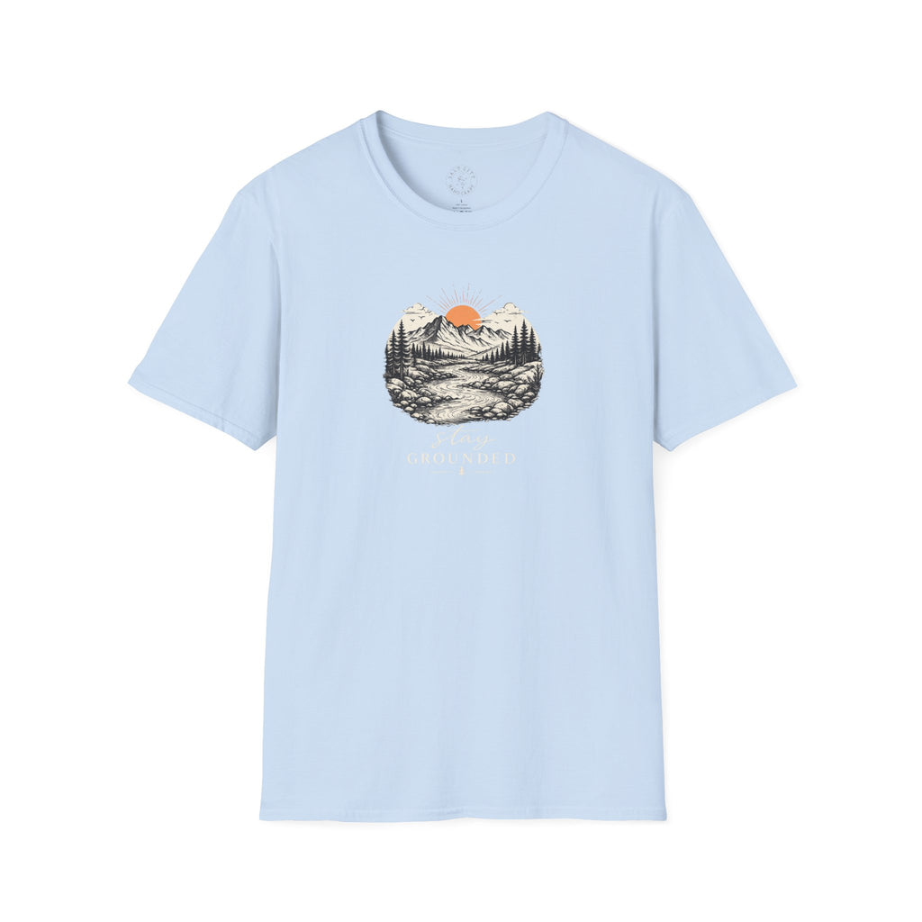 Unisex Softstyle "Stay Grounded" T-Shirt | Nature Tee