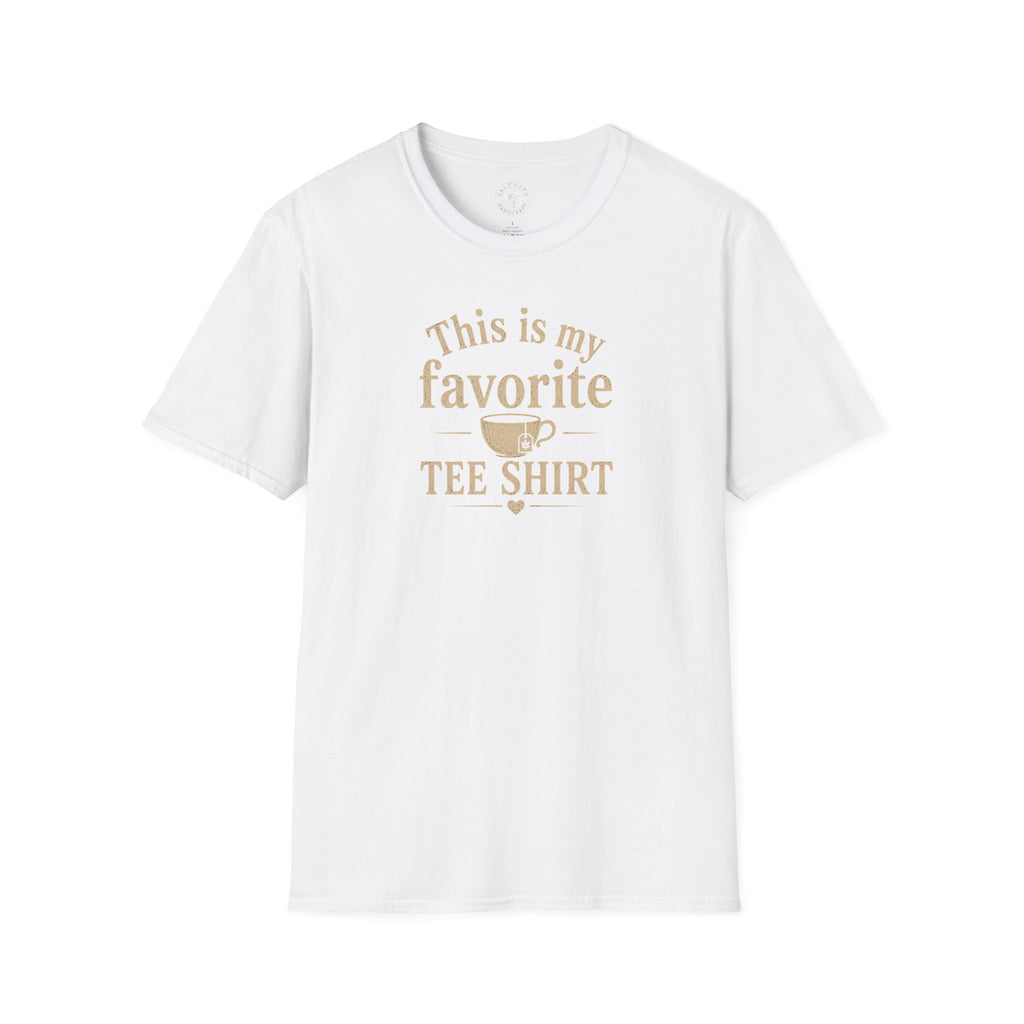 Favorite Tee Shirt T‑Shirt — "This Is My Favorite Tee Shirt" Graphic