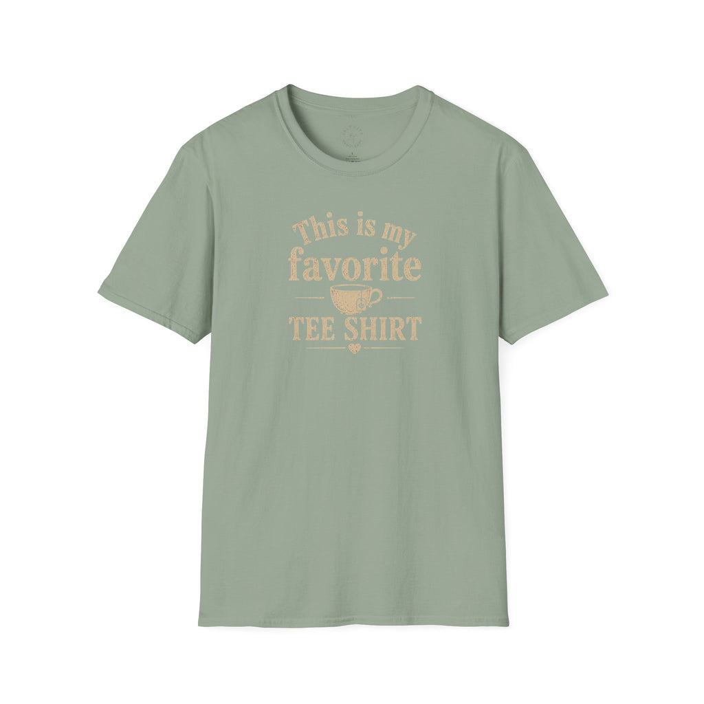 Favorite Tee Shirt T‑Shirt — "This Is My Favorite Tee Shirt" Graphic