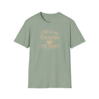 Favorite Tee Shirt T‑Shirt — "This Is My Favorite Tee Shirt" Graphic