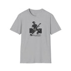 Rock and Roll Skeleton Tee | Unisex Softstyle Metal T-Shirt