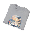 Calm Paradise Sunset T-Shirt — Tropical Beach Graphic Tee