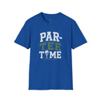 Par-Tee Time Golf T-Shirt — Funny Golf Shirt with Tee & Ball Design
