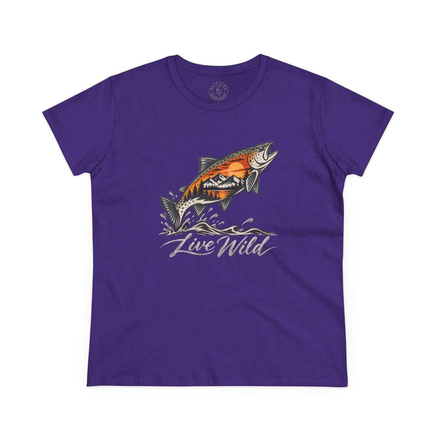 Women's Midweight Fishing Cotton Tee
