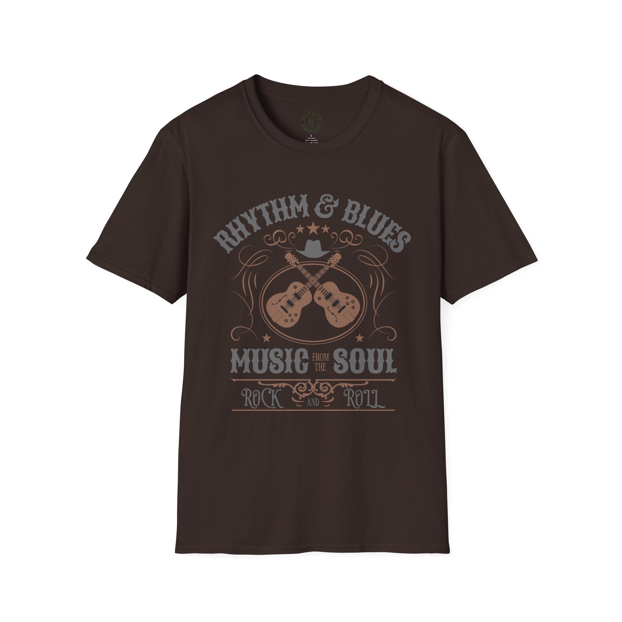 Rhythm & Blues Music of the Soul T-Shirt | Rock and Roll Guitar Design