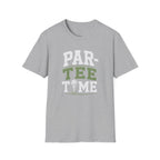Par-Tee Time Golf T-Shirt — Funny Golf Shirt with Tee & Ball Design
