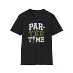 Par-Tee Time Golf T-Shirt — Funny Golf Shirt with Tee & Ball Design