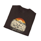 Yard Sale T-Shirt | Retro Mountain Ski Scene Graphic Tee | Ski Tee