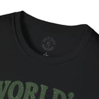 T-Shirt | "World's Okayest Golfer" Retro Golf Humor Tee | Golf Tee