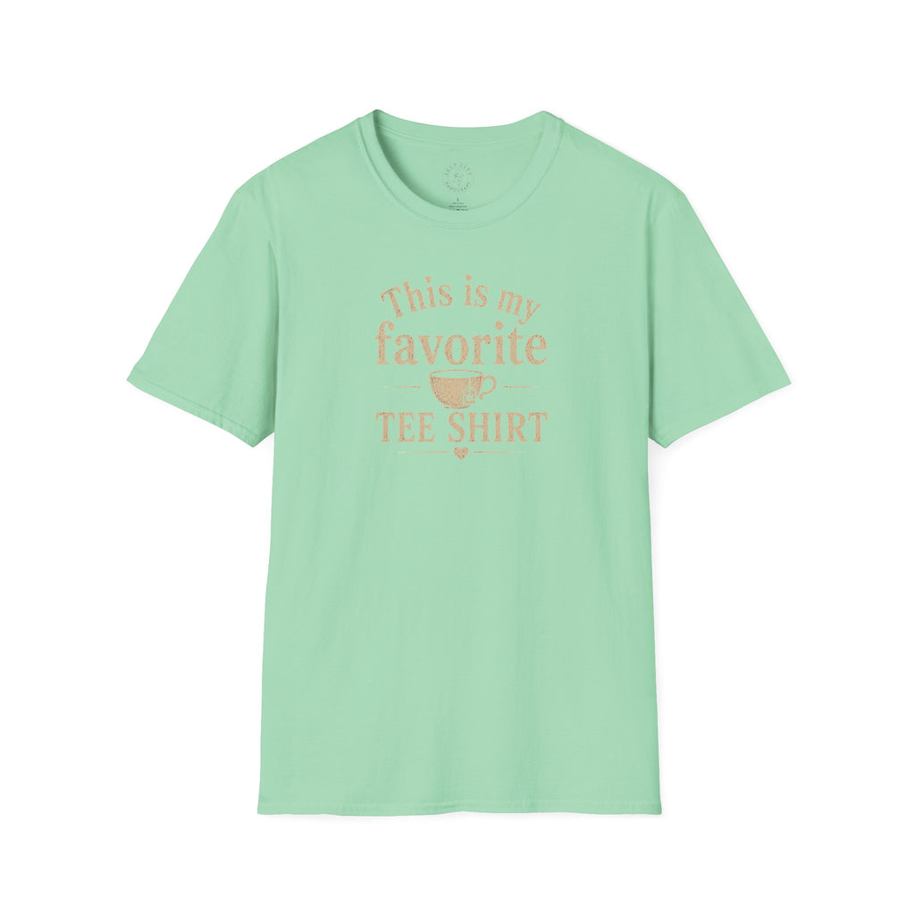 Favorite Tee Shirt T‑Shirt — "This Is My Favorite Tee Shirt" Graphic