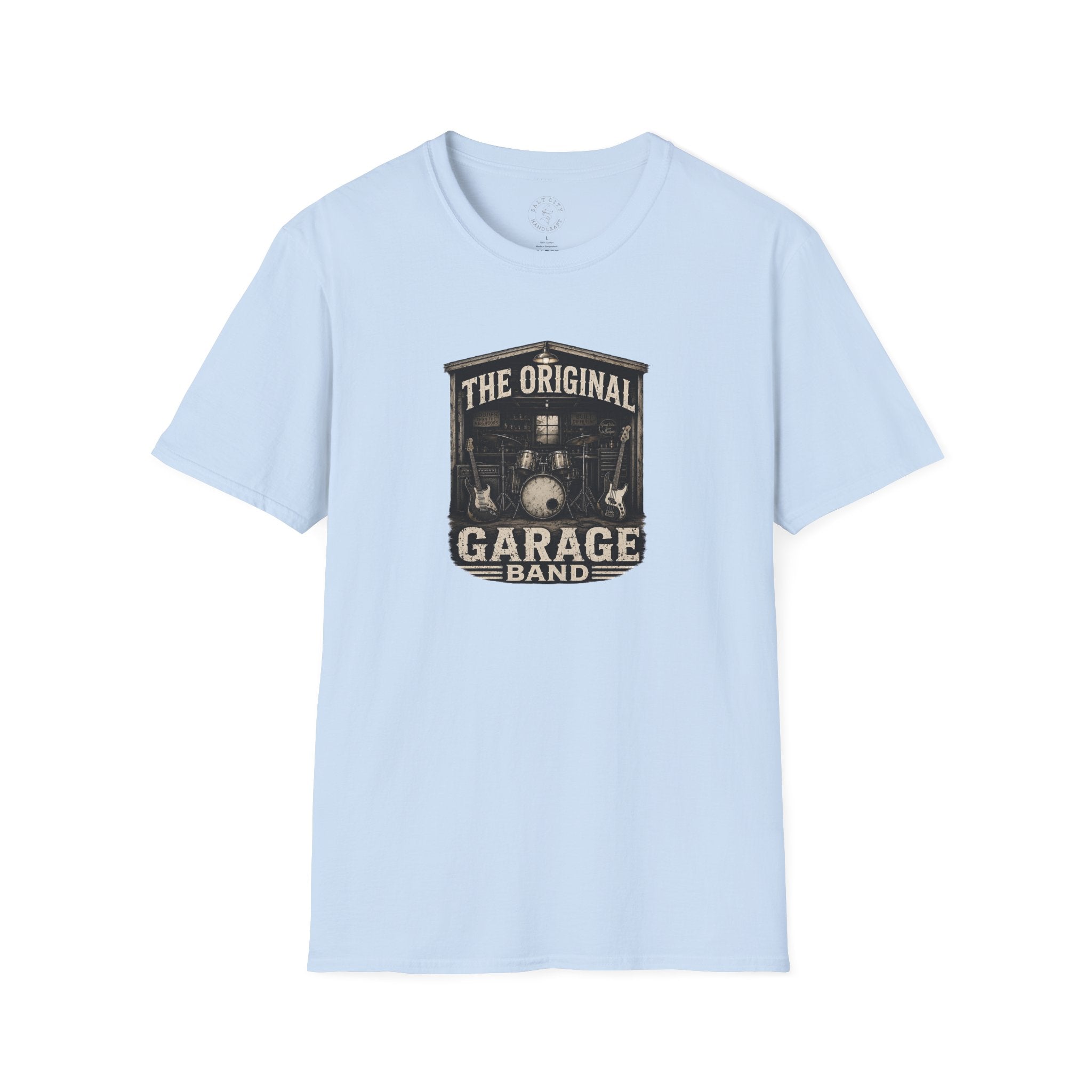 Garage Band T-Shirt — "The Original Garage" Retro Music Tee