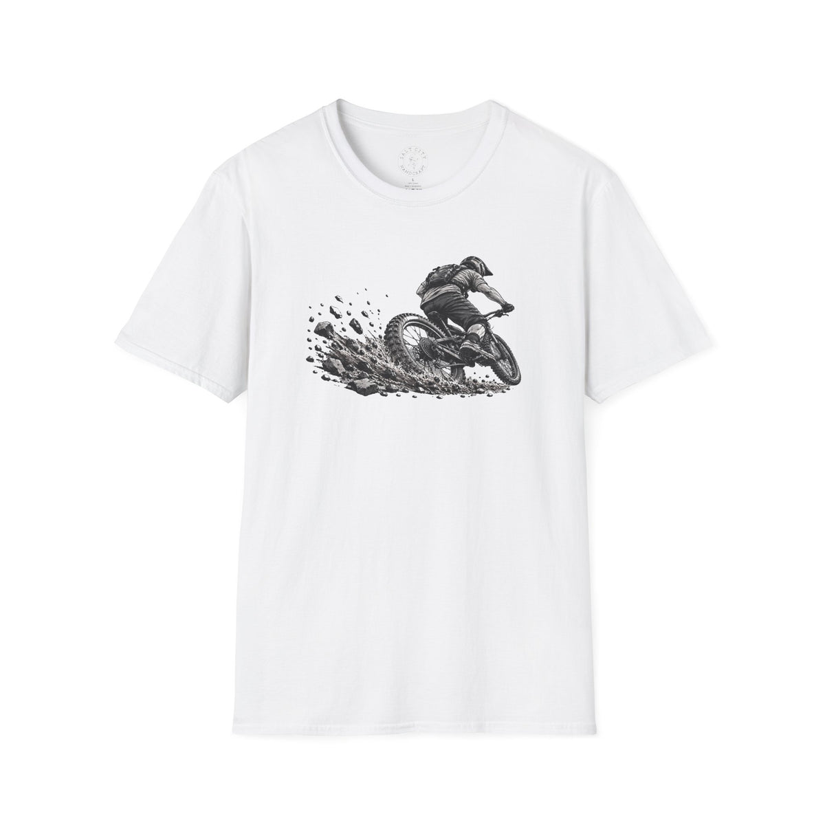 Unisex Mountain Bike Rider Dirt Tee
